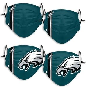 NWT Eagles adjustable youth mask‎ set